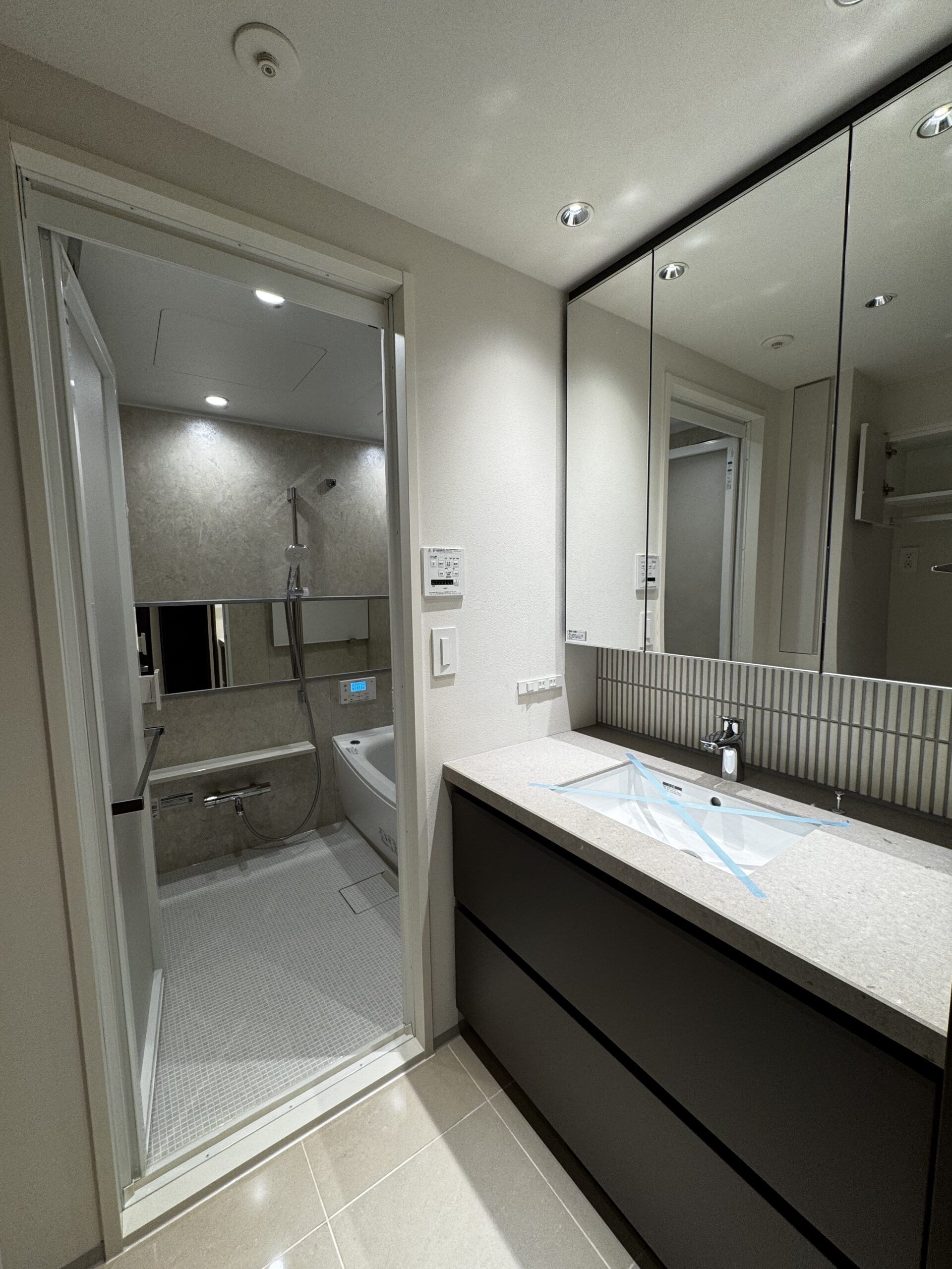 プレミスト神楽坂 洗面室